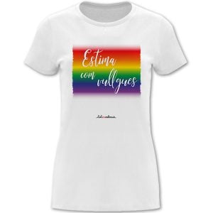 Camiseta de mànega curta Estima com vullgues