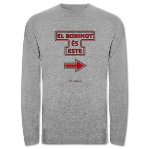 Camiseta de mànega llarga El borinot és este