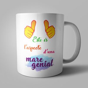 Tassa "Este és l'aspecte d'una mare genial" blanca
