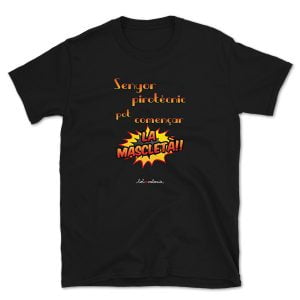 Camiseta de mànega curta Senyor pirotècnic pot començar la mascletà