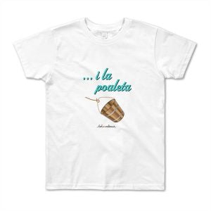 Camiseta de mànega curta infantil "...i la poaleta"